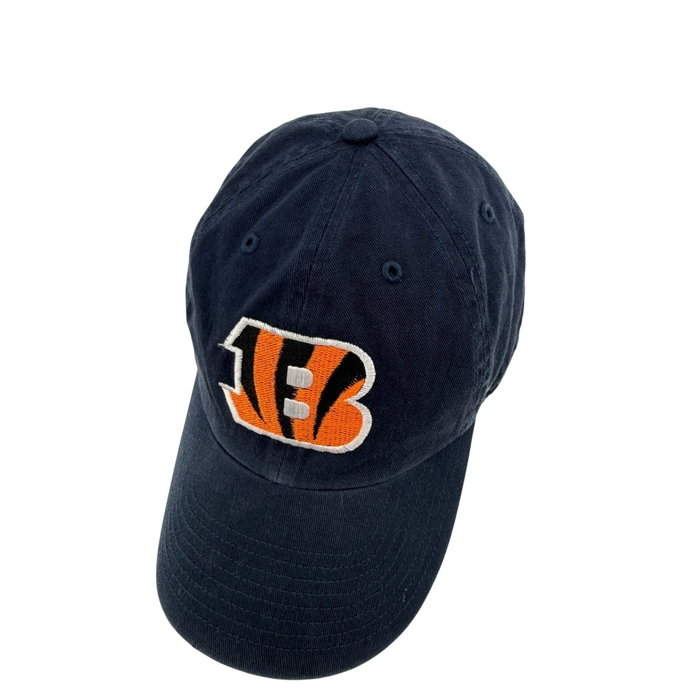 Cincinnati Bengals Super Bowl LVI Hat 47 Brand Clean Up Navy Blue Cap Who Dey